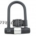 Lumintrail Heavy Duty U-Bar Bicycle U-Lock w/ 4ft Security Cable Includes Bike Mount and Keys - B07BLGSBHQ